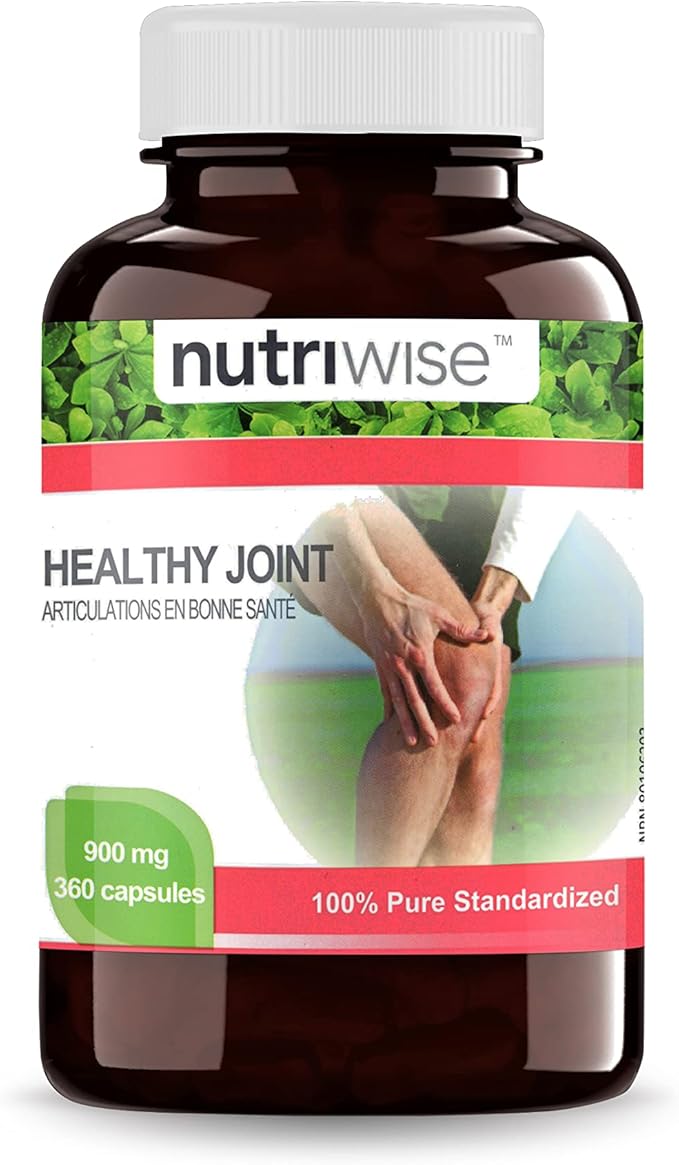 Nutriwise Healthy Joint 900mg (Glucosamine + Chondroitin + Msm) 360 Capsules