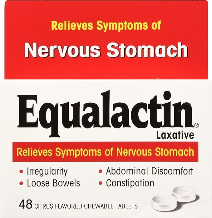 Equalactin Chewable Tablets 48 Tablets (Pack of 6)