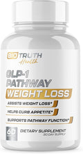 GLP-1 Pathway Weight Loss Pills | Fat Burner for Men &amp Women | Supports Healthy Pathways Associated with GLP-1 Activity | Appetite Suppressant Support + Energy Assist - 60 Capsules for Adults