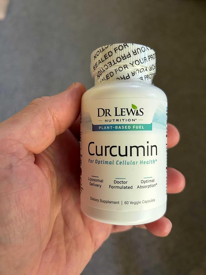 Liposomal Turmeric Extract 95% Tetrahydrocurcuminoids Curcumin Supplement with Glucosamine Chondroitin Phosphatidylcholine Sunflower Lecithin for Joint Support &amp Immune Health - 60 Vegan Capsule