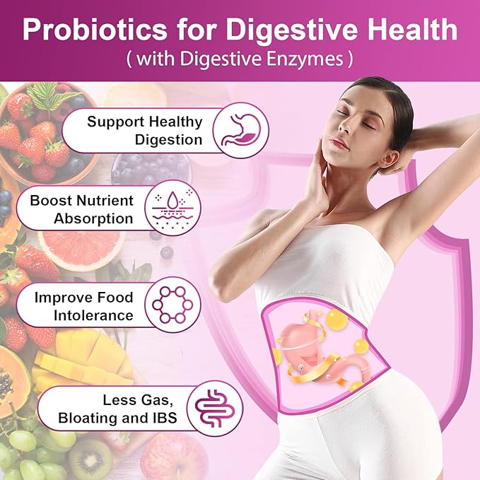 NATURE TARGET Probiotics for Men Digestive Health Probiotics for Women Digestive Health