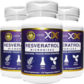 Genex Formulas 99% Micronized Trans-Resveratrol with BioPerine for Absorption 1000mg | Pure Organic Pharmaceutical Grade Trans-Resveratrol Capsules for Healthy Aging 120 Capsules (3)