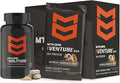 MTN OPS Solitude Altitude Support &amp Venture Bars Oatmeal Chocolate Chip Bundle – Altitude Sickness Support Supplement + Energy Bars for Hiking Trekking Backpacking &amp Mountain Adventures