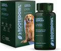 Rooted Owl Cardio Support - L-Taurine and L-Carnitine Supplement for Dogs - Cardiovascular and Heart Health Supplements for Dogs - 60/ct