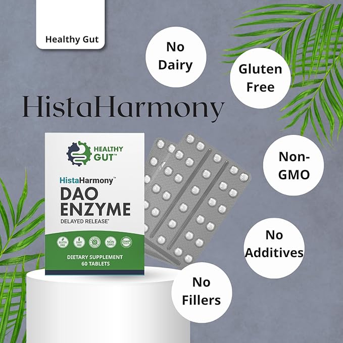 Healthy Gut HistaHarmony 60 Tablets and BeSerene Daily 60 Capsules