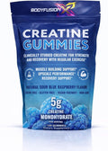 Creatine Gummies 5g – Sugar Free Vegan Non-GMO – Muscle Strength Recovery &amp Performance Support – Blue Raspberry Flavor – Anti-Melt Formula – 120 Gummies