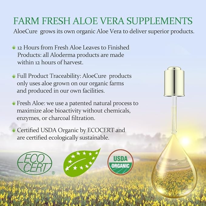 AloeCure Aloe Vera Capsules 2 Pack - VeraFlex 1btl Probiotcs+Enzymes 1btl