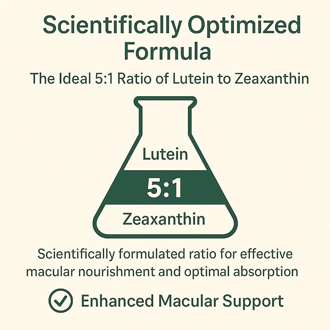 14 in 1 Advanced Eye Formula – Eye Vitamin and Mineral Supplement with Lutein Zeaxanthin Zinc &amp Bilberry Extract – Vision &amp Focus Support (2)