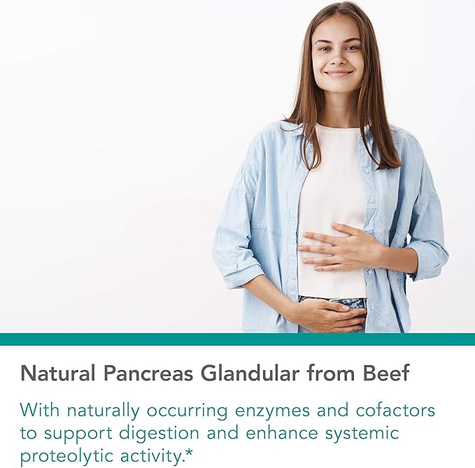Nutricology Pancreas Lamb - Freeze Dried Pancreas Tissue - Supports Digestive System - Hypoallergenic Formula - 90 Servings - 90 Count