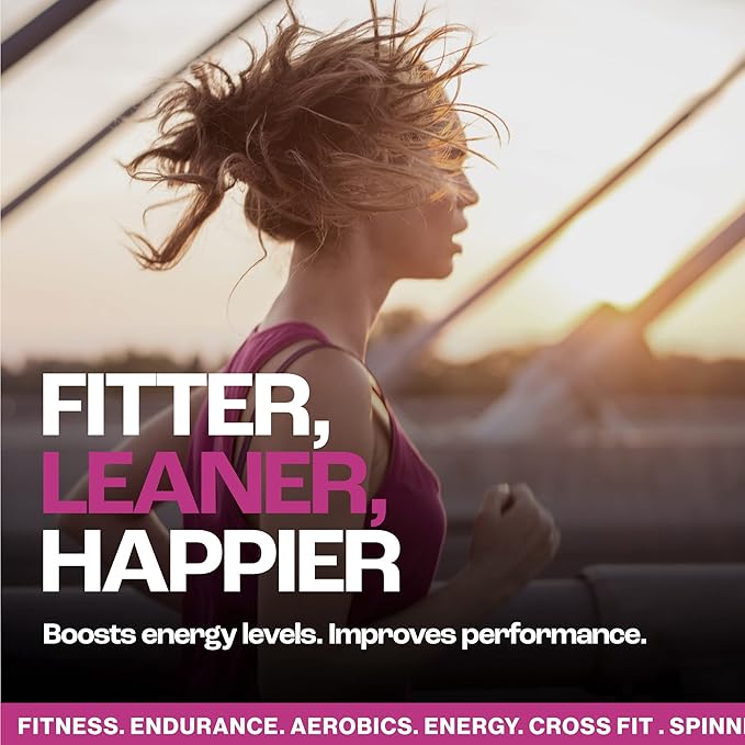 Women's pre-workout for muscle strength and energy. Get lean improve your fitness burn fat faster strengthen your core and increase your endurance. Get lean strong and slim. Strawberry
