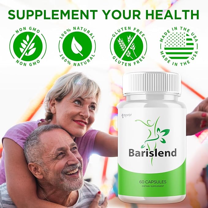 (2 Pack) Barislend Capsules Official Barislend Pink Salt Pills with All Natural Ingredients Bari-Slend Advanced Formula Vitamin Pills for Health and Wellness Support for Men and Women (120 Capsules)