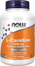 NOW Foods: L-Carnitine Fitness Support 1000mg 100 tabs