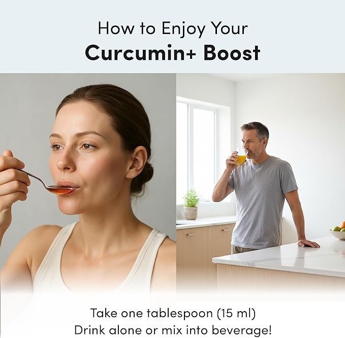 Aurora Nutrascience Mega-Liposomal Curcumin+ Vitamin C with CurcuVail Supports Healthy Joints Muscles GI Tract and Brain Organic Non-GMO 450mg per Serving 16 fl oz