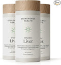 Stonehenge Health Dynamic Liver – Siliphos Milk Thistle Formula – Liver Support &amp Antioxidant Support Gut-Liver Axis Selenium Zinc Vitamin E Ginger Beetroot Extract Non-GMO 60 Veg Caps (3 P