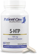 Patient One 5-HTP 100 mg | Supplement to Support Stress Management Mood and Sleep* | 60 Capsules