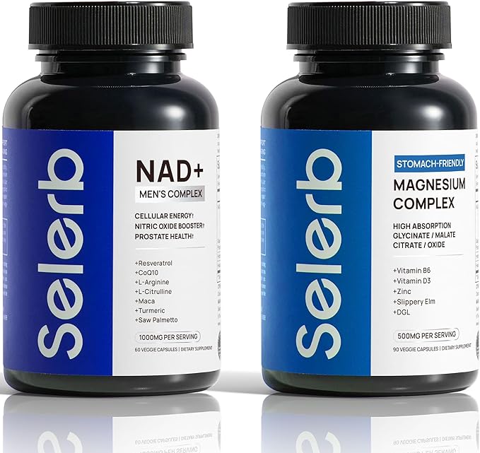 Selerb NAD+ Supplements for Men &amp Magnesium Complex