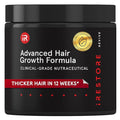 iRestore Advanced Hair Growth Supplement for Women with Lustriva Hair Vitamins for Faster Hair Regrowth Best for Hair Loss and Thinning 1 Month Supply - 1 Count (Pack of 1) - Black