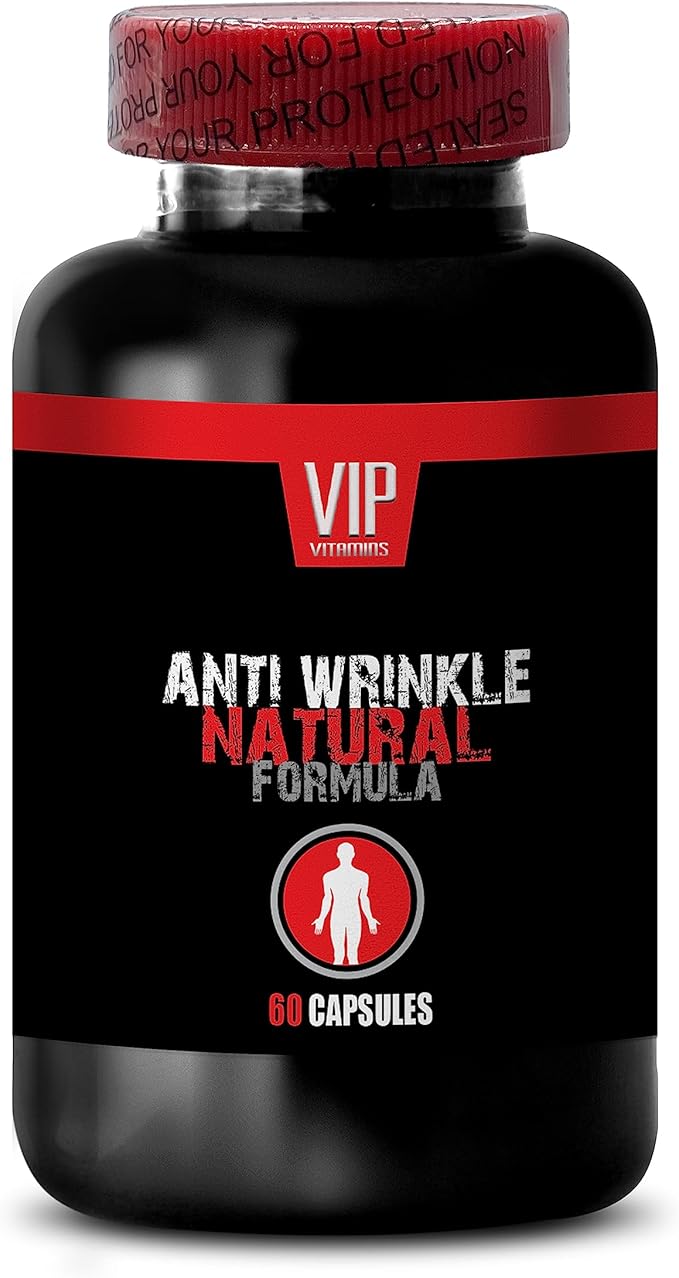 Anti-Wrinkle - L-Glutathione Beauty Complex Vitamin A Complex for Skin Smoothness Green Coffee Bean Balance Anti-Wrinkle Collagen Turmeric Root Skin Smooth Formula Vitamin C 2Bot