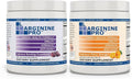 L-ARGININE PRO 2-Pack Orange and Grape | Blood Flow | Pre-Workout Drink | Great Tasting with Vitamins C B6 B12 K &amp More