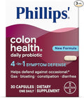 Phillips' Colon Health Probiotic Capsules 30 Count Bottle - Pack of 3