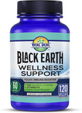 Black Earth Wellness Support 120 Vegcaps - Immune Formula 60 Day Supply with NAC Vitamin D3 Amino Acids Fulvic Acid Humic Acid Over 70 Trace Minerals - Nutritional Supplement for Winter Wellness