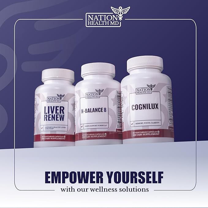 N-Balance 8 - Nerve Support Formula - Nerve Support Supplement with Alpha Lipoic Acid Benfotiamine and ALA - Nerve Health Supplements for Men &amp Women 120 Capsules