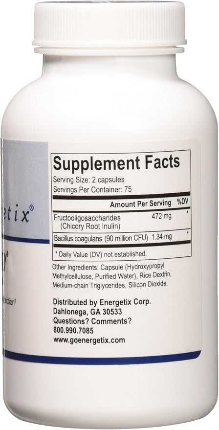 Flora Synergy - 150 Capsules by Energetix White