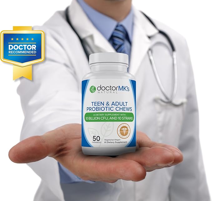 Teen/Adult Probiotics Chewable by Doctor MK's® Sugar Free