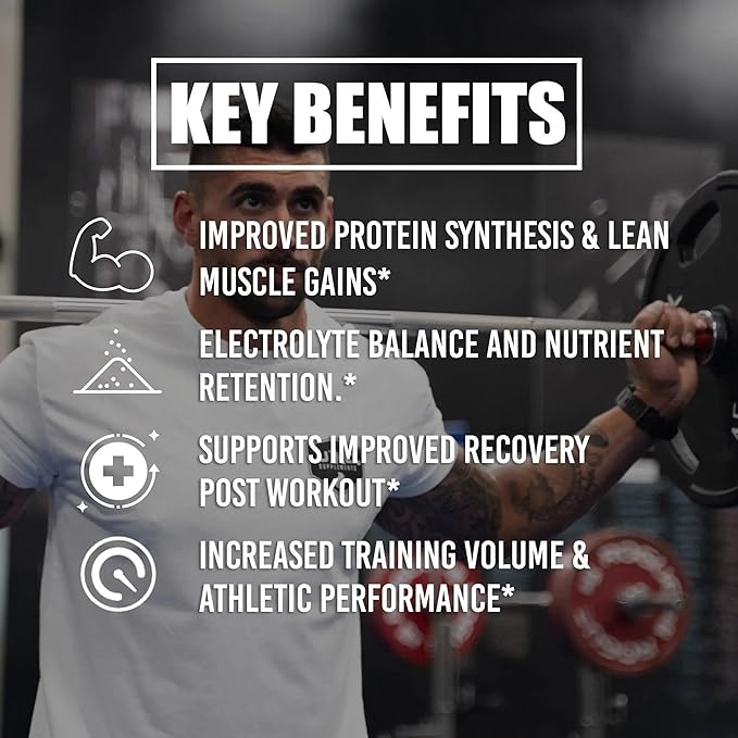 UXO Supplements EAAS Hydration Powder Essential Amino Acids Electrolytes and elevATP for Endurance (30 Servings) (30 Servings Sour Gummy)