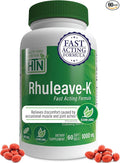 Health Thru Nutrition Acute Formula | Rhuleave-K 1000mg Curcumin Boswellia and Black Sesame Seed Oil | Joint and Muscle Fast Acting | Clinically Studied | Non-GMO (Pack of 60)