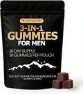 Zenith 3 in 1 Gummies for MenShilajit Gold Gummies with Sea Moss Ashwagandha Organic Manuka Honey Burdock Root Palm Moss ExtractEnergy Support