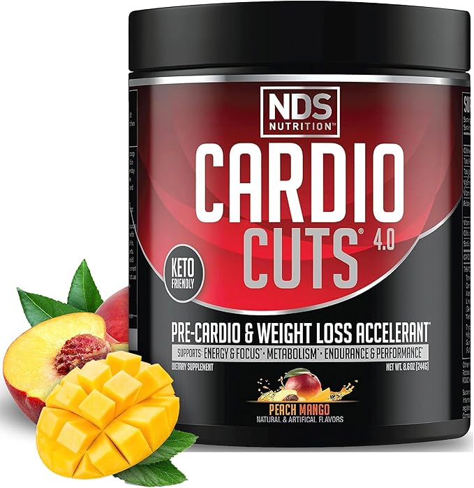 NDS Nutrition Cardio Cuts 4.0 - Peach Mango20 servings (Pack of 1)