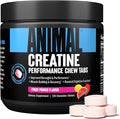 Animal Omega Omega 3 &amp 6 Supplement with 30 Day Pack Creatine Chews Tablets Fruit Punch