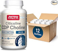 Jarrow Formulas Citicoline CDP Choline 250 MG CDP Choline Supplement Supports Brain Health Performance and Memory 60 Capsules Up to a 60 Day Supply (Pack of 12)