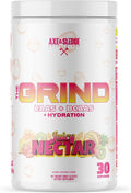Axe &amp Sledge The Grind Essential Amino Acids |EAA &amp BCAA Powder |Muscle Recovery &amp Electrolytes for Hydration | Stimulant-Free Vegan | 30 Servings Juicy Nectar