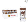 Sprecher Low Cal Root Beer Soda 16 fl oz Cans (12 Pack) Fire-Brewed Reduced Calorie Craft Soda with Real Honey Caffeine-Free Gluten Free Kosher Gourmet Soft Drink