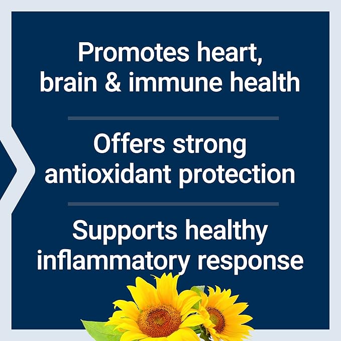 Life Extension Super Ubiquinol CoQ10 Heart Health Cellular Energy 60 Softgels and Super Vitamin E 268mg Immune &amp Brain Health 90 Softgels Bundle