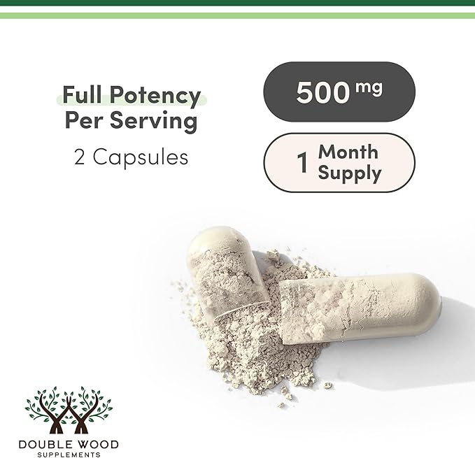TUDCA Bile Salts Liver Support Supplement 500mg Servings Liver and Gallbladder Cleanse Supplement (60 Capsules 250mg) Genuine Bile Acid TUDCA with Strong Bitter Taste by Double Wood