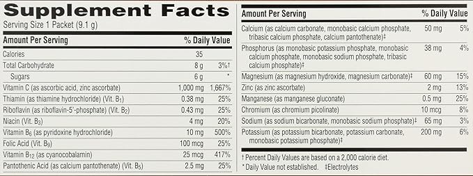 Emergen-C Super Orange 30 pack .32 oz each