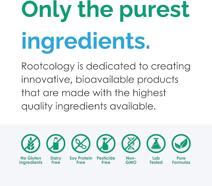 Rootcology by Dr. Izabella Wentz | Betaine with Pepsin | 750mg Betaine HCl with 50mg Pepsin for Digestion Support | 120 Capsules