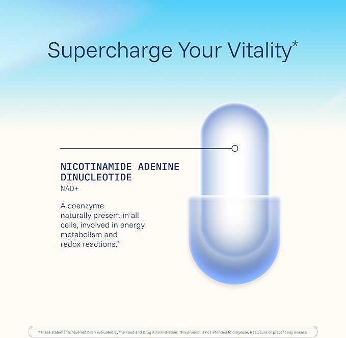 ProHealth NAD+ Pro (15 Grams) - NAD+ Boosting Formula - Pure Nicotinamide Adenine Dinucleotide Bioavailable Powder Longevity