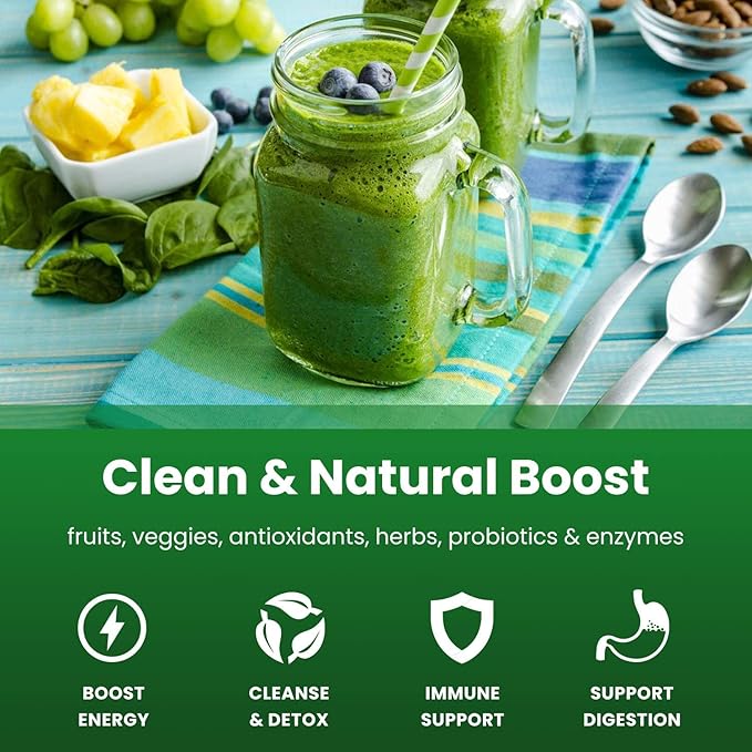 NutraChamps Complete Workout &amp Energy Bundle - Super Greens &amp Creatine Gummies.