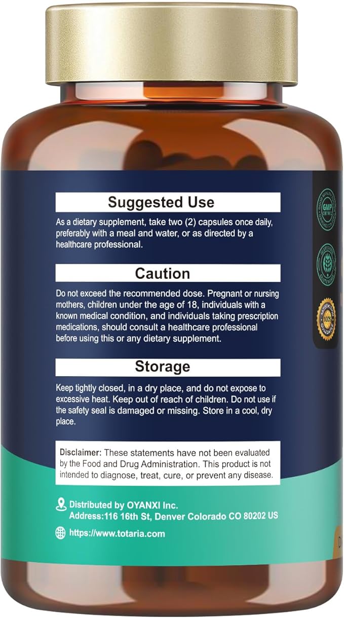 25-in-1 Magnesium Complex with Methylated B Complex 1000mg Magnesium Complex for Women &amp Men with Magnesium Glycinate 400mg 120 Vegan Capsules per Bottle 2 Bottles