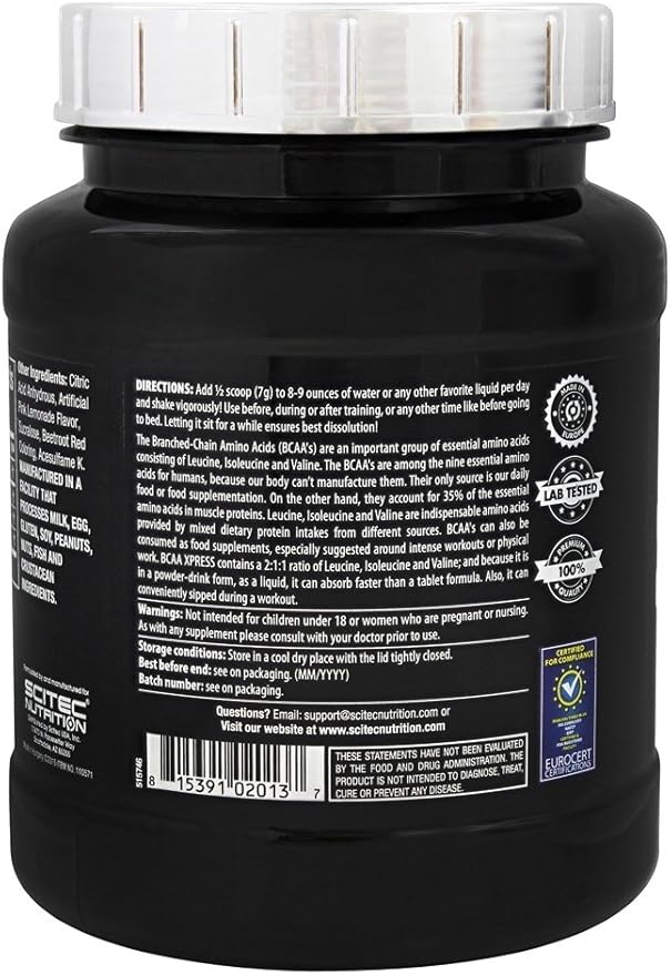 Scitec Nutrition BCAA Xpress 110571 1.8 Pound