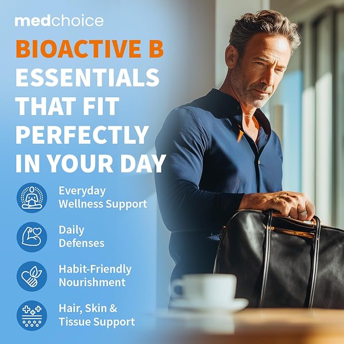 9-in-1 Methylated B Complex with Vitamin C B Complex B12 &amp L-5-MTHF - Vegan Non-GMO Gluten-Free &amp GMP-Certified Energy Brain &amp Wellness Daily Methylcobalamin Multivitamin (90 Servings