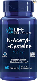 Life Extension Pycnogenol French Maritime Pine Bark &amp N-Acetyl-L-Cysteine Immune Respiratory &amp Liver Health Supplements 60 Capsules Each