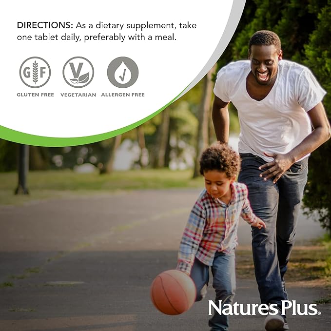 NaturesPlus Mega B-100 Complex - 90 Sustained Release Vegetarian Tablets - Energy &amp Brain Booster - Gluten Free - 90 Servings