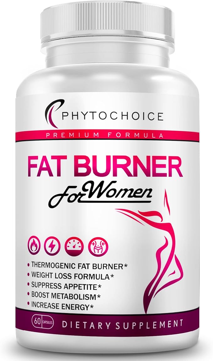 Fat Burner for Women with Raspberry Ketones Green Tea &amp African Mango – Best Diet Pills that Work Fast for Women All-Natural Weight Loss Supplements Supports Metabolism &amp Belly Fat Burn 60