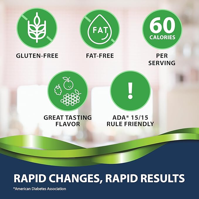 TRUEplus Glucose Tablets Chewable Grape Raspberry Orange Flavors 15g Fast-Acting Carbohydrates Fat Free Gluten Free Raise Low Blood Sugar and Boost Energy 50 Count 12 Bottles
