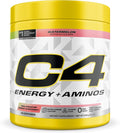 Cellucor C4 Energy + Aminos Powder 5g BCAAs &amp EAAs for Muscle Recovery 3 Electrolytes for Hydration 100mg Natural Caffeine Pre Workout Zero Sugar 30 Servings Watermelon